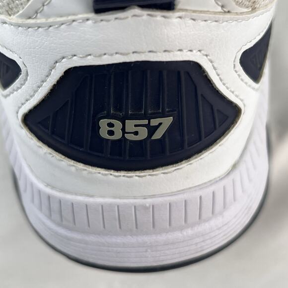 New Balance 857 V3 MX857VN3 White Navy Training Shoes Mens Size 10 Rollbar main image 7